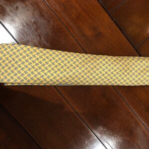Hermes 100% silk tie